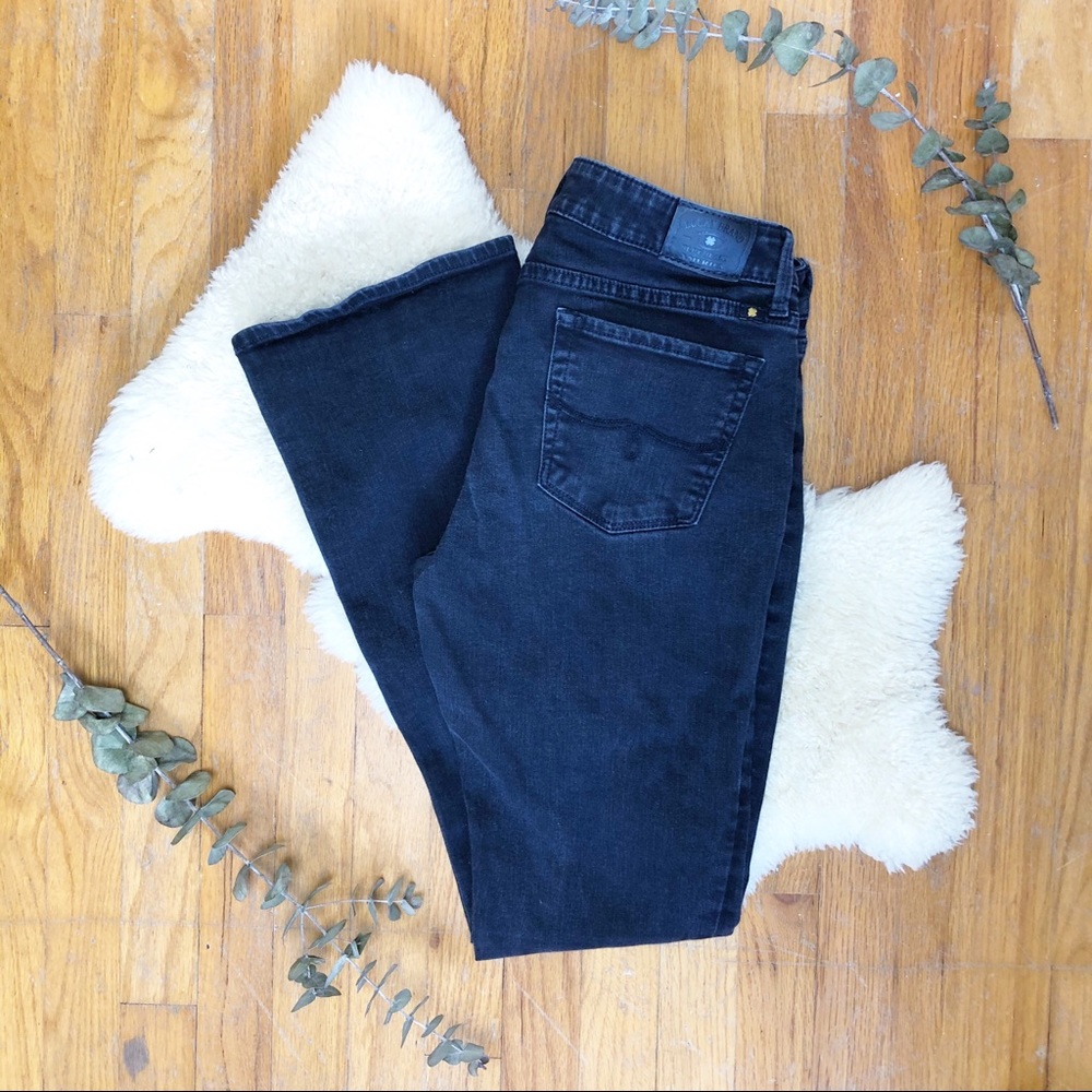 Lucky Brand Lolita Boot Cut Black Jeans Size 8/29R